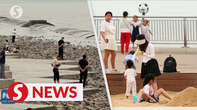 Creative seaside activities boost tourism in China's Tianjin