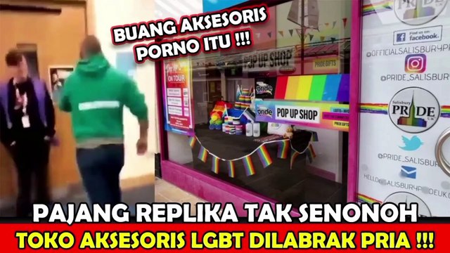 PRIA INI LABRAK TOKO YANG PAJANG AKSESORIS L9BT
