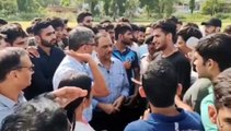 जोधपुर मेडिकल कॉलेज में शहरी ओलंपिक खेल के शुभारंभ से पहले विरोध-प्रदर्शन, देखें VIDEO