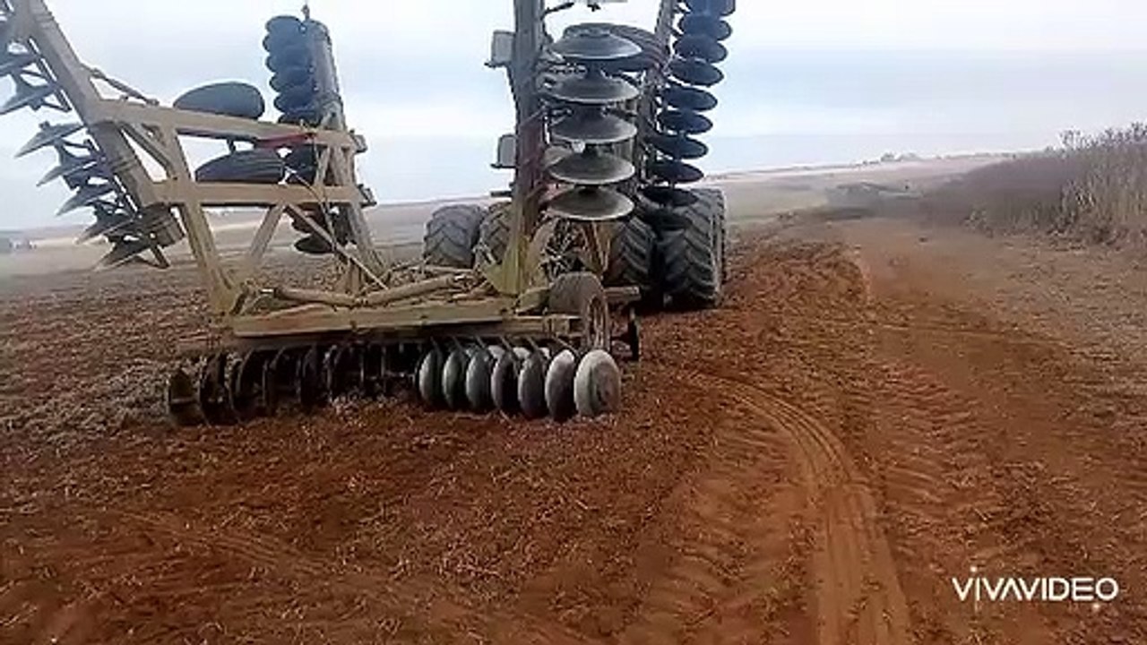 Case iii, with it's big Disc implement