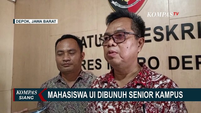 Keluarga Mahasiswa UI yang Tewas Dibunuh Senior Minta Pelaku Dihukum Seberat-beratnya!