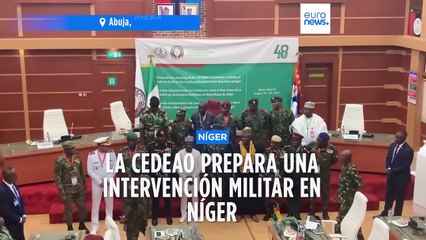 La CEDEAO prepara una operación militar para intervenir en Níger