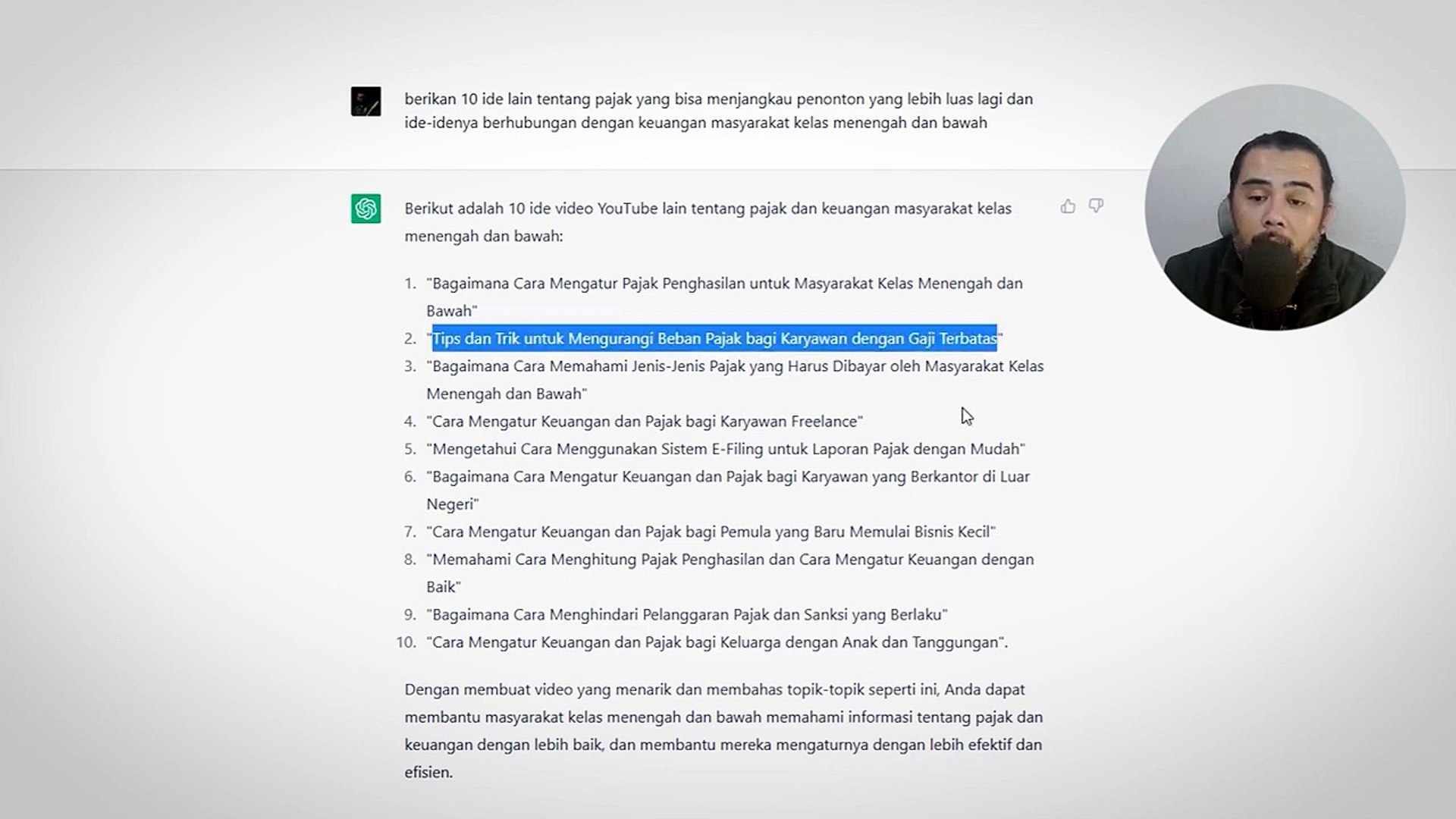 7 Trik Rahasia ChatGPT PENAKLUK Algoritma YouTube