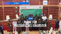 Ecowas plant Militärintervention im Niger