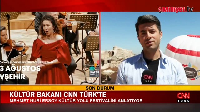 Bakan Ersoy CNN TÜRK'te anlattı! İşte Kültür Yolu Festivali'nin detayları...