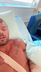 Marco Costa operado após acidente de trabalho: 'Correu tudo bem'.