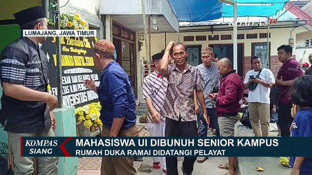 Mahasiswa UI Korban Pembunuhan Dimakamkan di Lumajang