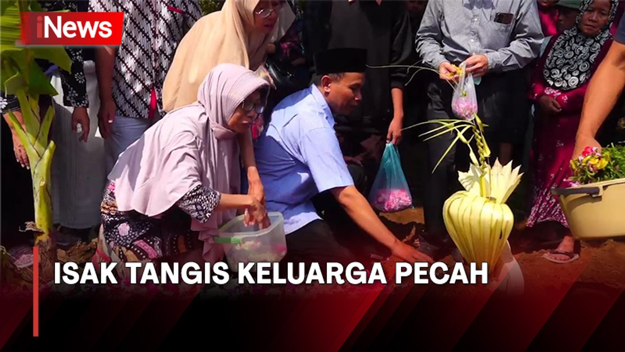 Pemakaman Mahasiswa UI Korban Pembunuhan Senior, Isak Tangis Keluarga Pecah