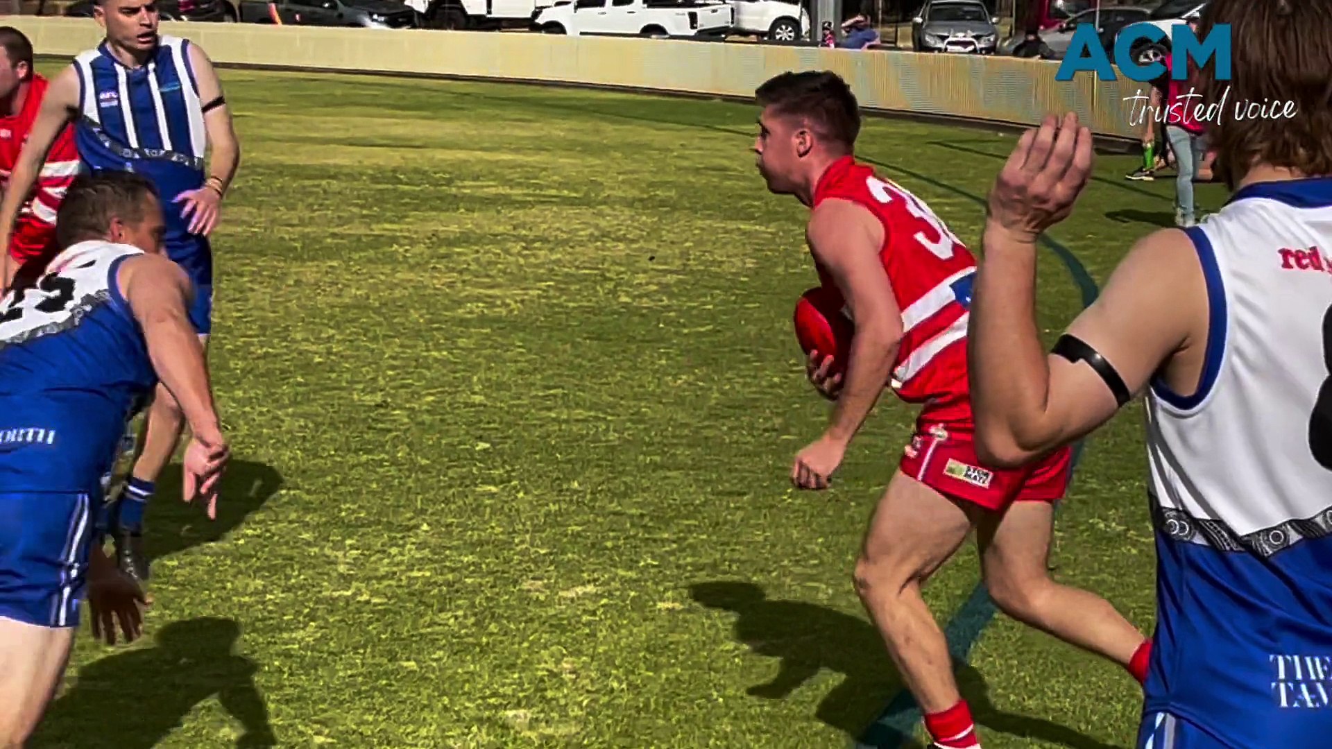 ⁣Kangaroos v Swans - No. 1 Oval, August 5 - Northern Daily Leader