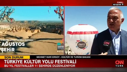 下载视频: Kültür Yolu Festivali başladı! İlk durak Kapadokya