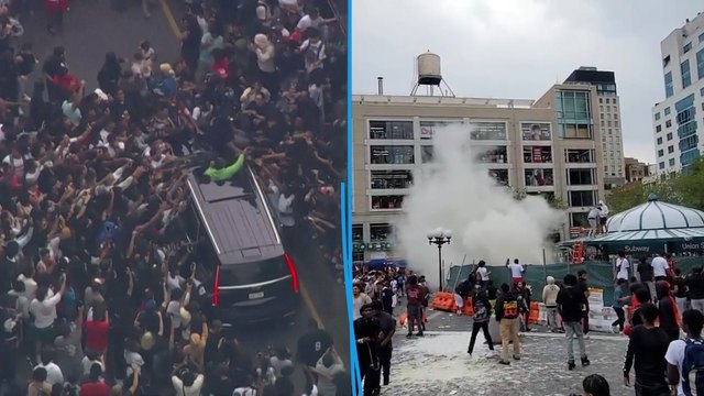 « C’était hors de contrôle » : à New York, un rassemblement provoqué par un influenceur dégénère en violences