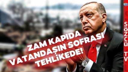 Скачать видео: EYVAH EYVAH! Kabus Gibi Zam Kapıda... Vatandaşın Sofrasını Zor Günler Bekliyor