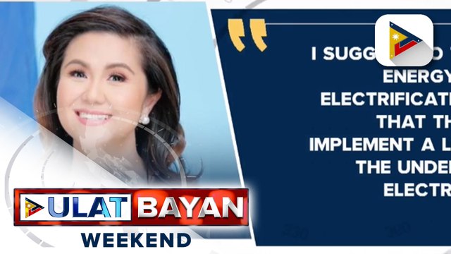 Underground laying ng power lines at telecom cables, iminungkahi ng isang kongresista