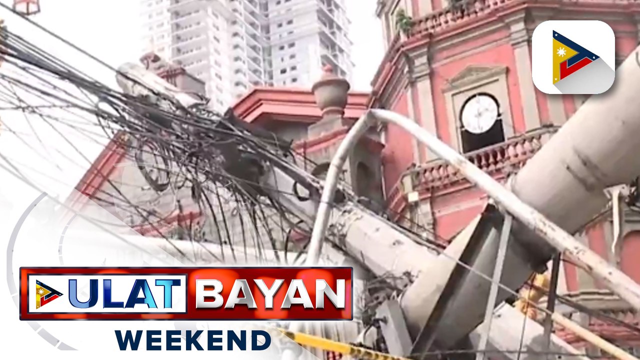 DILG, inatasan ang BFP na tumulong sa imbestigasyon sa sunod-sunod na pagbagsak ng poste ng kuryente sa Binondo