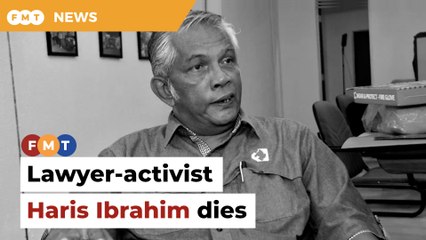 Lawyer-activist Haris Ibrahim dies