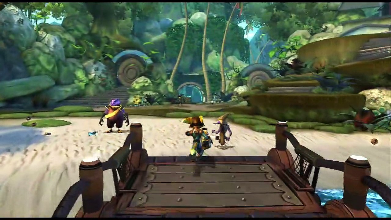 Ratchet & Clank Quest for Booty online multiplayer ps3 Vidéo