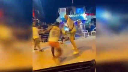 Alanya'da Gurbetçi Tatilciye Sopalarla Saldırı