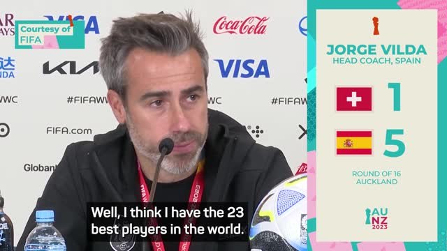 Spain have 23 Ballon d'Or winners - Vilda