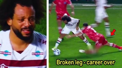 Marcelo BREAKS Player's Leg And Cries!