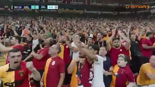Galatasaray 1-0 Zalgiris Şampiyonlar Ligi 2. Ön Eleme Rovanş Macı