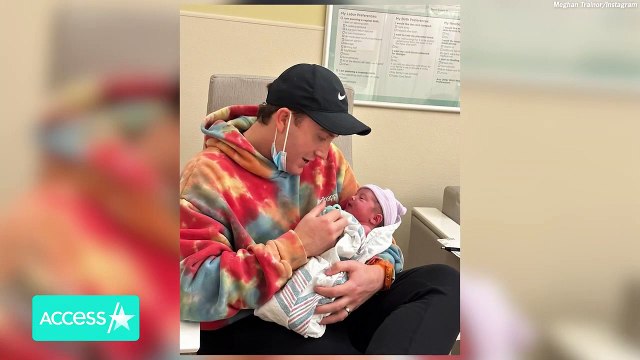 Meghan Trainor's Son Cuddles Baby Brother In Cute Video