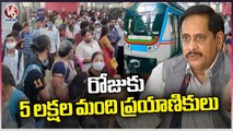 Ground Report : Public Show Interest In Travelling In Metro To Avoid Traffic Jams | V6 News