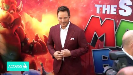 Chris Pratt Has Fun Outing w_ 10-Year-Old Son Jack At Dodgers Game