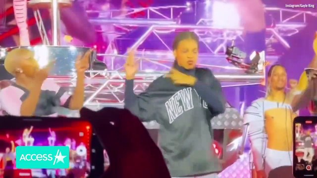 Oprah Winfrey DANCES At Beyoncé Concert w_ Gayle King & Tina Knowles