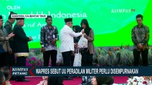 Wapres Maruf Amin Apresiasi Mahfud MD yang Sudah Memasukkan UU Militer ke dalam Prolegnas!