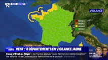Dépression Antoni: le département de l'Ille-et-Vilaine placé en vigilance orange pour 