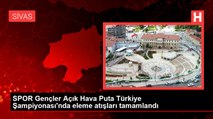 SPOR Gençler Açık Hava Puta Türkiye Şampiyonası'nda eleme atışları tamamlandı