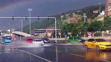 Erzurum'da Yağmur Sele Dönüştü