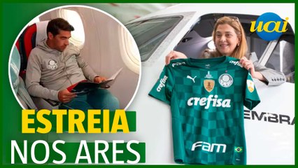 Palmeiras estreia avião comprado pela presidente