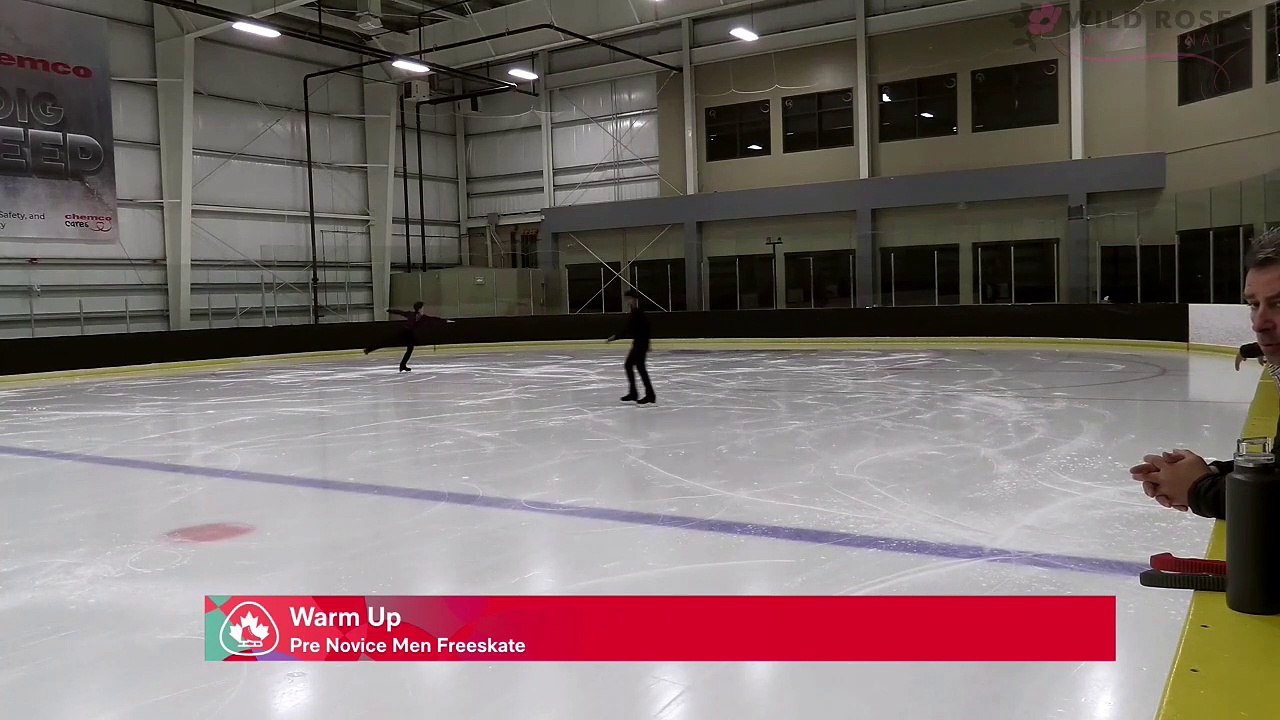 Pre Novice & Novice Men Free - 2023 Wild Rose Invitational - Chemco Rink