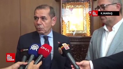 Galatasaray Başkanı Dursun Özbek: Kahramanmaraş'ta kalıcı konut yapmak istiyoruz