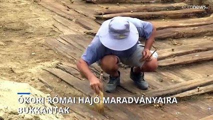 Fantasztikus felfedezés Szerbiában: ókori római hajómaradványt találtak