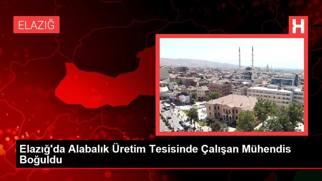 Elazığ'da Alabalık Üretim Tesisinde Çalışan Mühendis Boğuldu