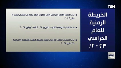 الخريطة الزمنية للعام الدراسي 2023