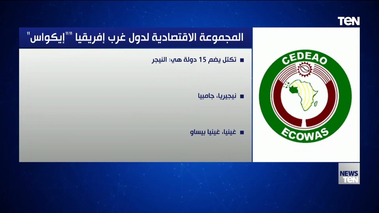 المجموعة الاقتصادية لدول غرب إفريقيا إيكواس