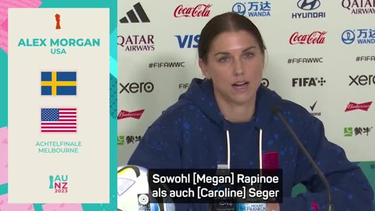Morgan über Rapinoe: 'Unglaubliche Karriere'