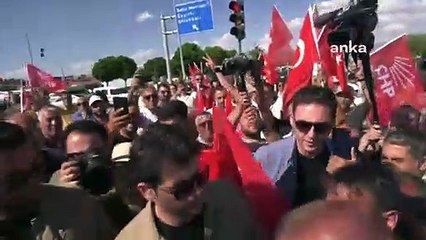 Kılıçdaroğlu Erzincan'da coşkuyla karşılandı