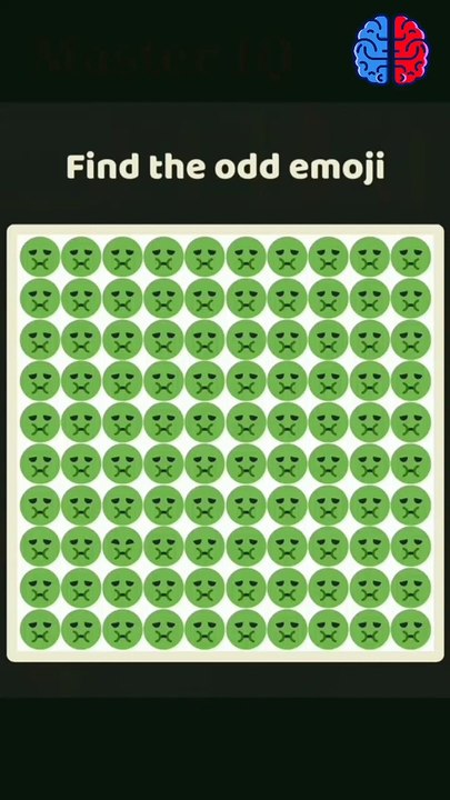 Find the Odd Emoji #IQ #riddles #puzzle #quiz #masteriq