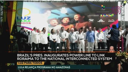 FTS 12:30 05-08: President of Brazil strengthens subregional energy integration