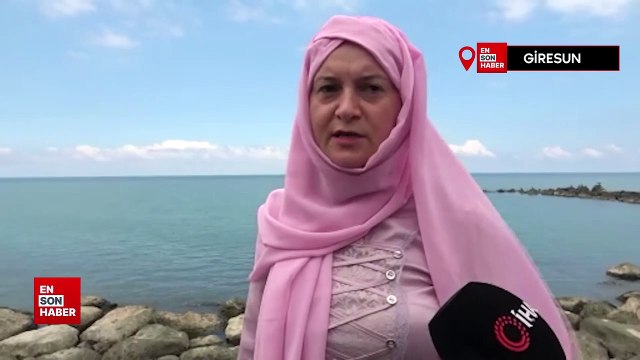 Giresun'da denizde akıntıya kapılan kadın, 7,5 saat sakin kaldığı sudan yüzerek çıktı
