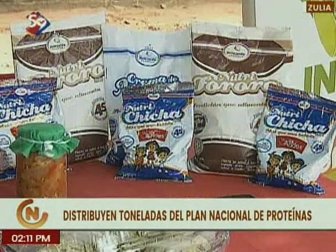 Zulia | 2.608 familias fueron beneficiadas con feria del campo soberano y distribución de proteínas