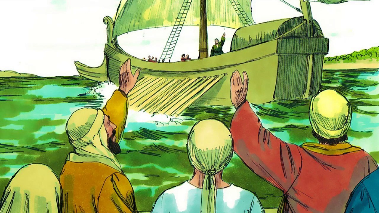 Animated Bible Stories: Paul Returns via Troas and Miletus| Acts 20: 1-38| New Testament
