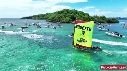 Tour des Yoles : la cinquième étape vue du ciel