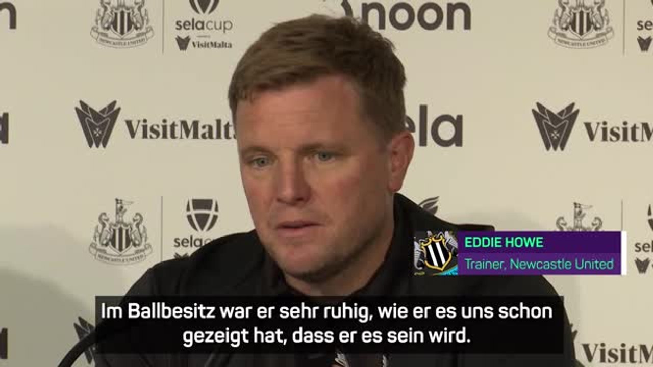 Howe: 'Bin sehr zufrieden mit Sandro Tonali'