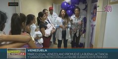 Venezuela desarrolla acciones interactivas para la lactancia materna