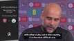 Guardiola refuses to be drawn into talk of City winning the quadruple
